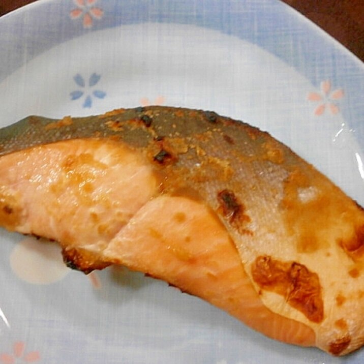 鱒の味噌焼き
